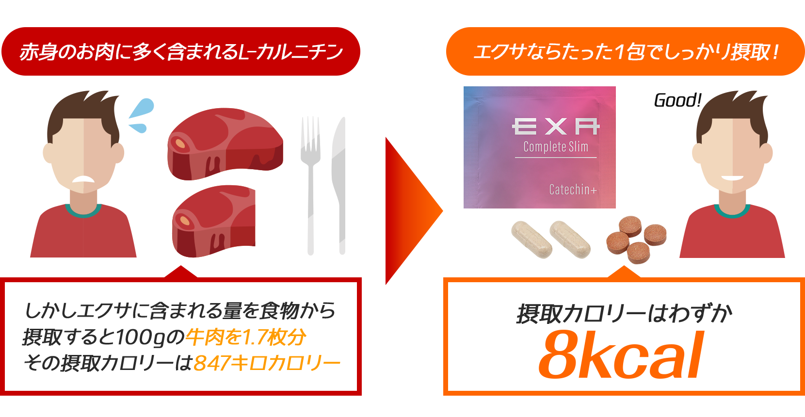 L-カルニチンを摂取するには